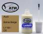 Preview: Audi, Bahia Beige, LY1M / D5: 20ml Lackstift, von ATW Autoteile West.